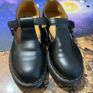 DR. MARTENS POLLEY SMOOTH LEATHER MARY JANES